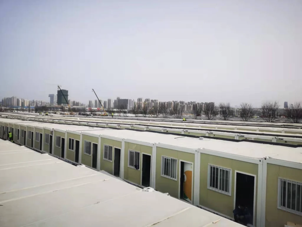 Modular Camp Buildings for Defence Flat Pack Container Solutions by GS Housing