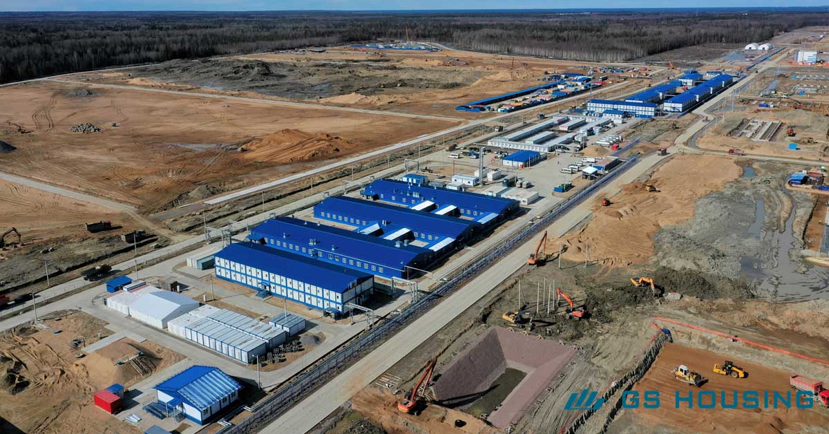 modular mining camp for remote mining projects